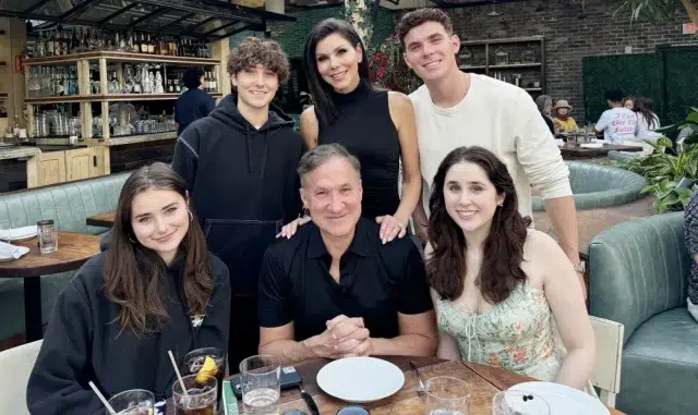 Heather Dubrow avec sa famille. 