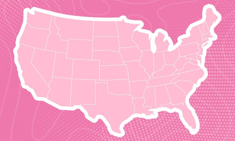 La nouvelle carte classe à quel point chaque état américain est sûr pour les personnes LGBTQ + - ces deux sont arrivés en dernier
