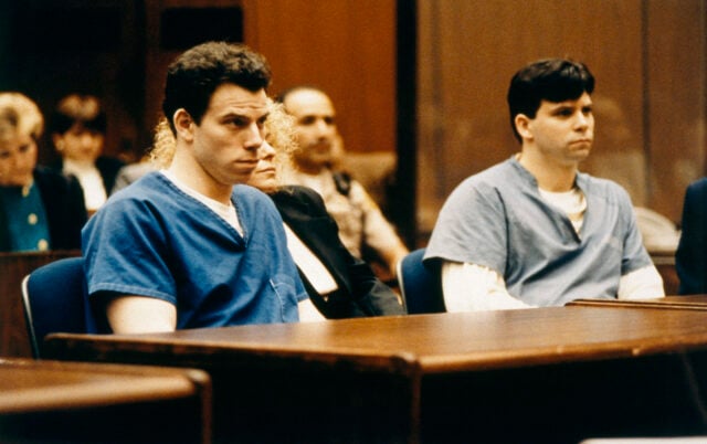 Trial of Brothers Lyle et Erik Menendez (Photo de Ted Soqui / Sygma via Getty Images)