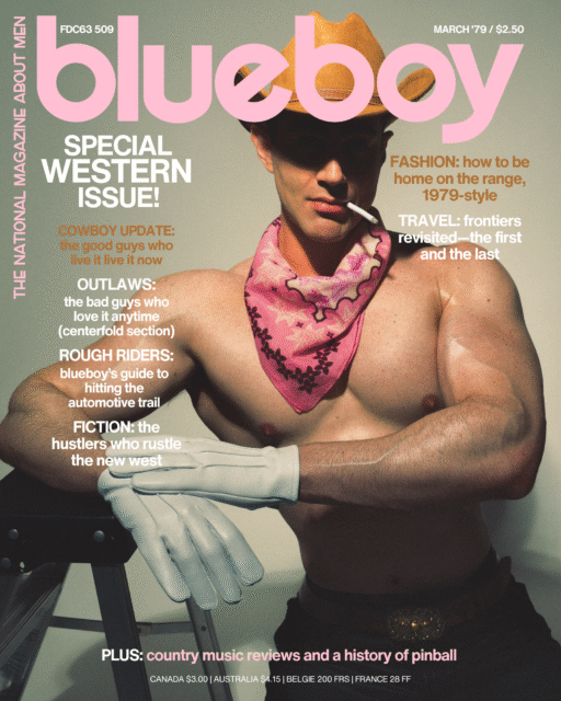 Couverture du magazine Blueboy