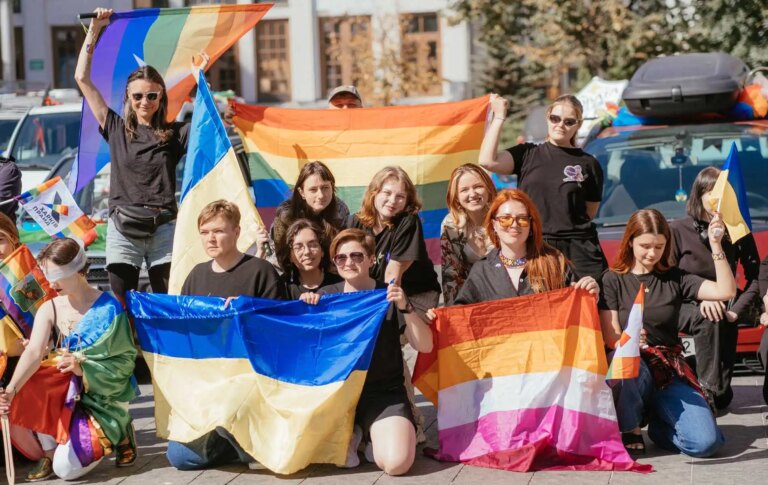 Malgré la guerre, la fierté persiste à Kharkiv: «Nous restons ici et continuons notre travail»