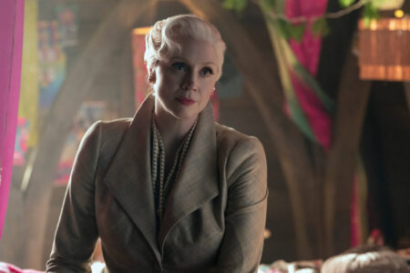 Gwendoline Christie déborde sur le retour de la saison 2 de la saison 2 et pourquoi son guide spirituel est Blondie (exclusif) de son `` Game of Thrones '' (exclusif)