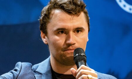 Charlie Kirk, pictured.