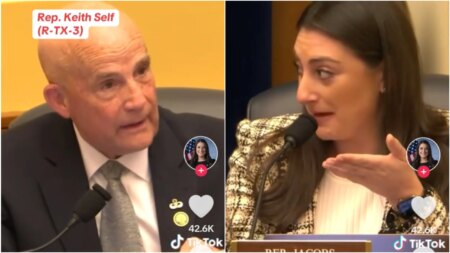 Rep. Sara Jacobs Hilarants Schools Republican Congress Membres sur Pronoun Use