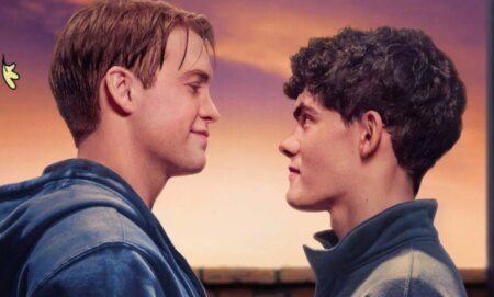 A promotional image of Heartstopper.