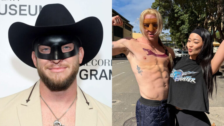 Les clips d'entraînement torse nu d'Orville Peck ont ​​des fans bâillonnés et excités pour Vega de 'Street Fighter'