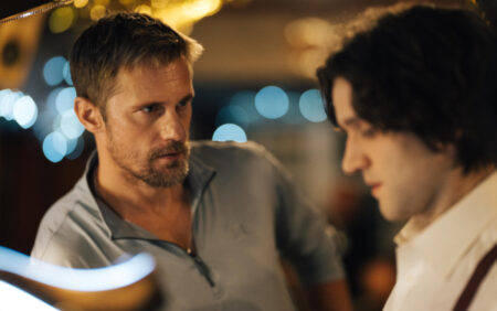 PILLION: Alexander Skarsgård est un motard DOM Gay dans le nouveau look de BDSM Romance