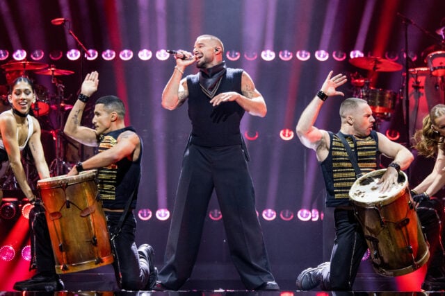 Ricky Martin se produit lors des MTV Video Music Awards 2025 à l'UBS Arena le 07 septembre 2025 à Elmont, New York.