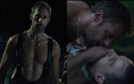 Pillion : Alexander Skarsgård et Harry Melling explorent le sexe, l'amour et le BDSM dans une bande-annonce séduisante