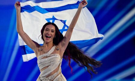 Israeli singer Yuval Raphael.