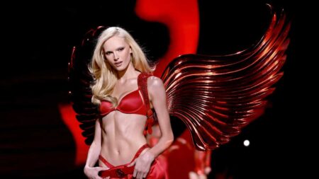 All eyes were on trans model Alex Consani at the 2025 Victoria’s Secret Fashion Show.