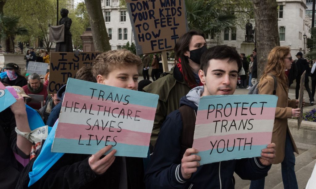Une manifestation à Londres.