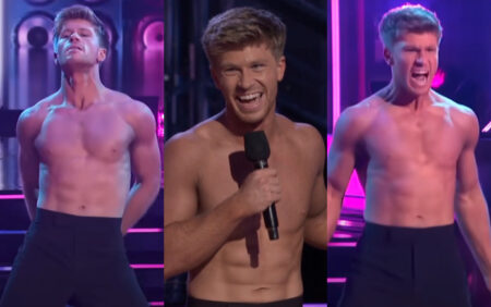 Internet réagit à la salsa torse nu de Robert Irwin sur DWTS: "Holy S ** t"