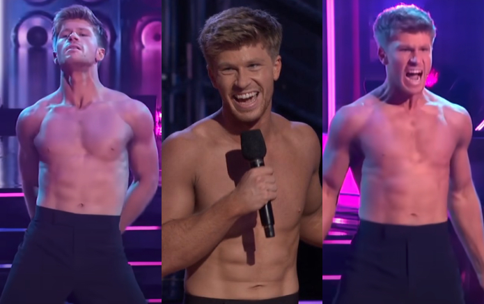 Internet réagit à la salsa torse nu de Robert Irwin sur DWTS: "Holy S ** t"