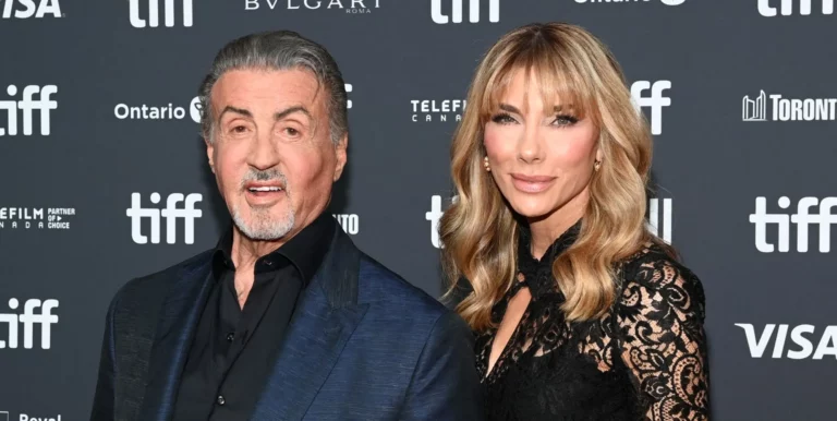 Sylvester Stallone and Jennifer Flavin attend Netflix