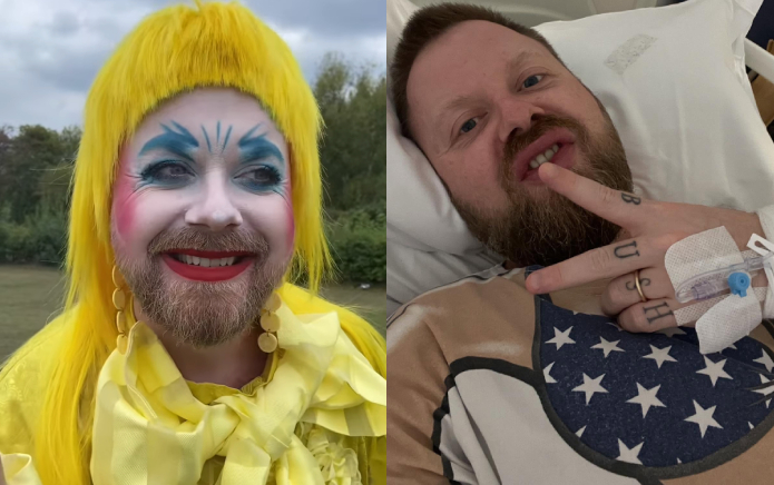 Les amis lancent une collecte de fonds pour aider à Drag Race UK Star Ginny Lemon Recover de la méningite