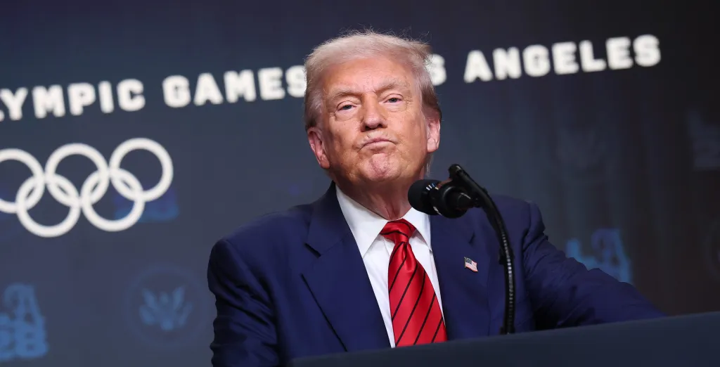 Le président Donald Trump