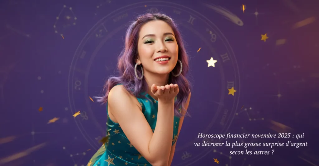 Horoscope financier novembre 2025 : qui va décrocher la plus grosse surprise d’argent selon les astres ?