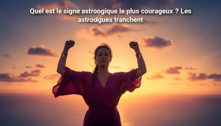 Quel est le signe astrologique le plus courageux ? Les astrologues tranchent