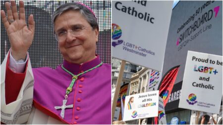 Un évêque catholique déclare qu'il est « faux » de refuser aux personnes LGBTQ+ le droit à l'amour et à l'intimité sexuelle