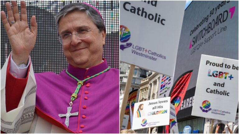 Un évêque catholique déclare qu'il est « faux » de refuser aux personnes LGBTQ+ le droit à l'amour et à l'intimité sexuelle