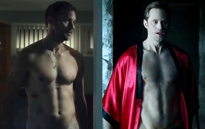Alexander Skarsgård a presque canalisé son personnage de True Blood dans la romance gay BDSM Pillion