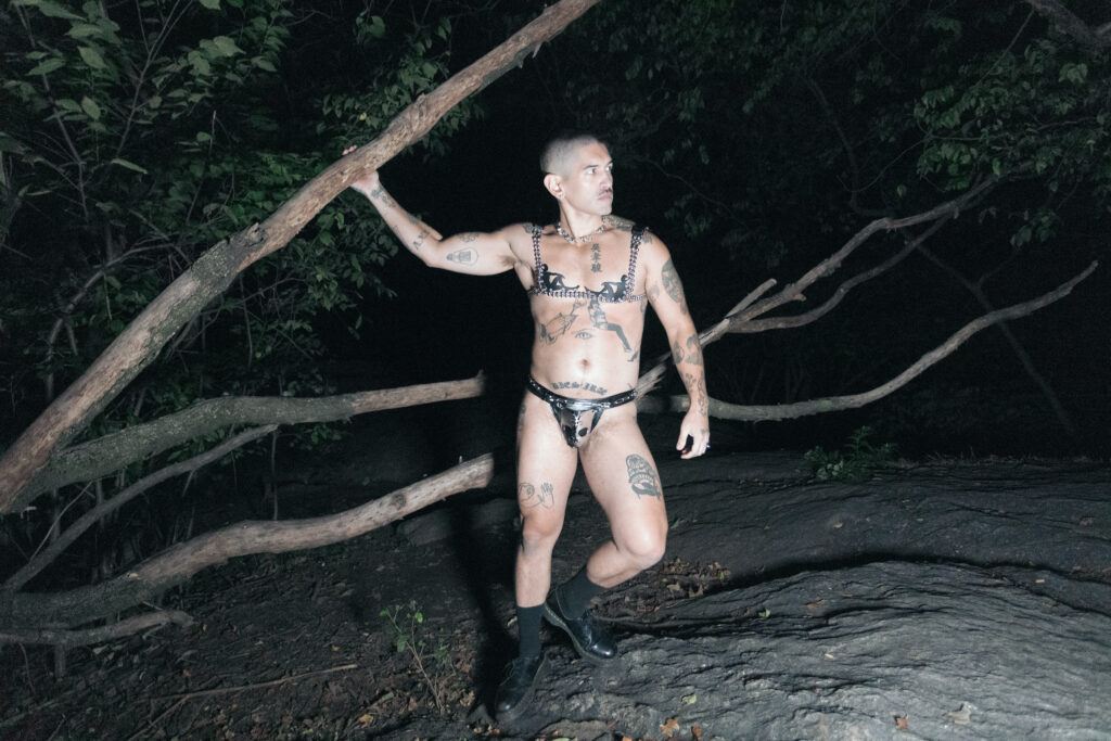 Grindr X CHRISHABANA_Jock + Harnais + Collier