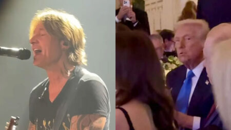 Keith Urban vient de jouer le « Pink Pony Club » de Chappell Roan lors d'un événement à Mar-a-Lago en présence de Donald Trump