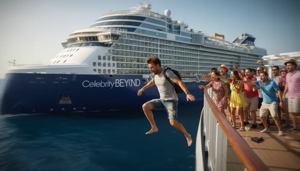 Il saute en pleine panique pour fuir 16 000 dollars de dettes sur un paquebot : le récit d’une évasion incroyable à Porto Rico