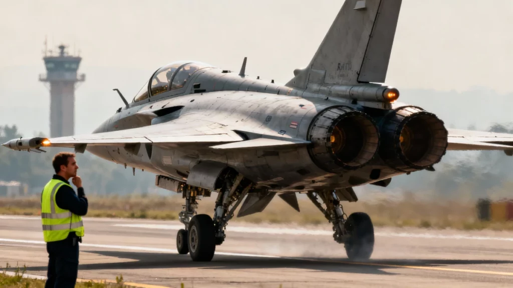 Un Rafale décolle d’urgence après la disparition radio d’un jet privé : voici comment la sécurité aérienne française a réagi