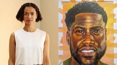 Gugu Mbatha-Raw is an incredible painter