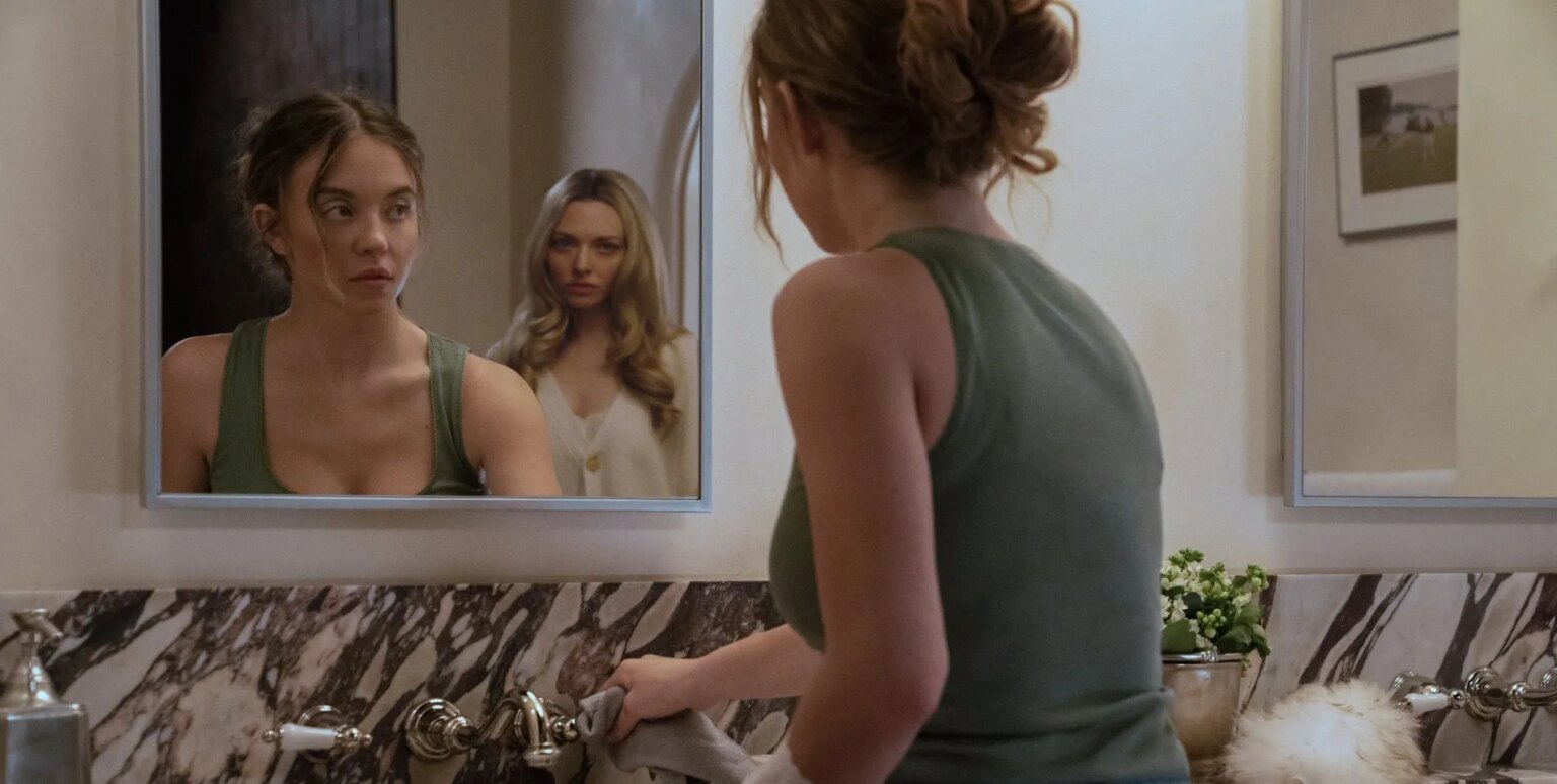 Revue de The Housemaid : des changements puissants transforment le thriller en horreur, mais le charbon de Sydney Sweeney est inutile Sydney Sweeney and Amanda Seyfried in The Housemaid (Daniel McFadden/Lionsgate)