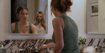 Sydney Sweeney and Amanda Seyfried in The Housemaid (Daniel McFadden/Lionsgate)