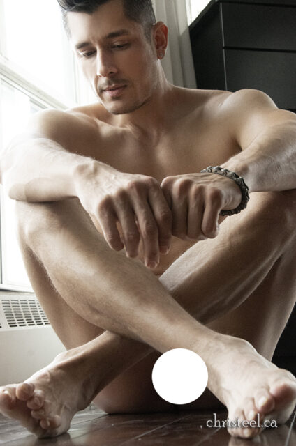 La forme masculine capturée par le photographe Chris Teel