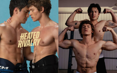 Les fans deviennent sauvages devant la série de photos intimes de Connor Storrie et Hudson Williams de Heated Rivalry