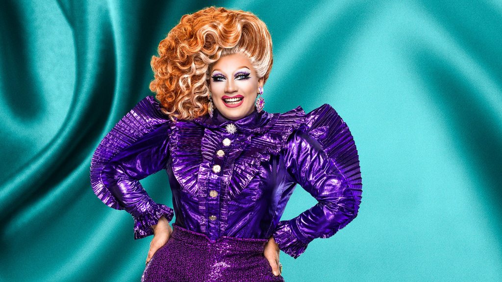 Ginger Johnson, star de la saison 5 de Drag Race UK. (BBC)