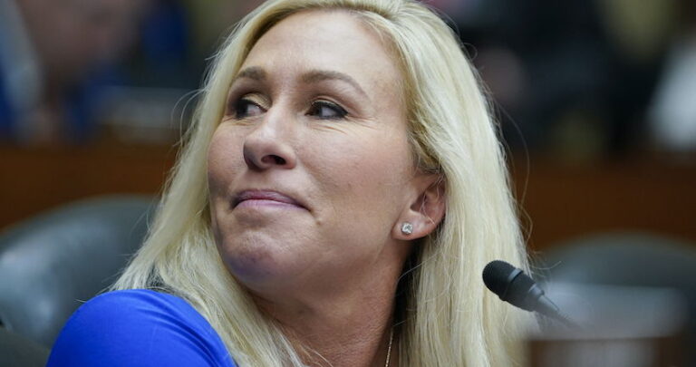 Même Marjorie Taylor Greene est choquée par le dernier coup de gueule de Donald Trump Même Marjorie Taylor Greene est choquée par le dernier coup de gueule de Donald Trump