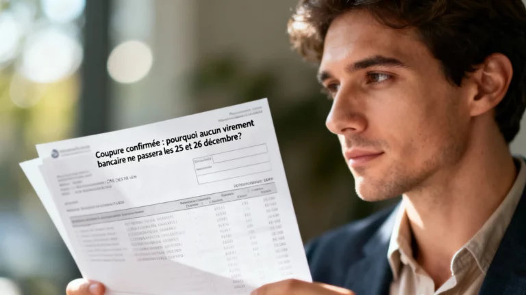 Coupure confirmée : pourquoi aucun virement bancaire ne passera les 25 et 26 décembre ?