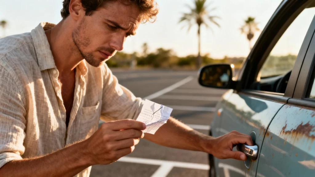 La fausse bonne idée qui coûte cher : ce vacancier pensait économiser sur le parking, il revient avec plus de 1 000 euros d’amendes