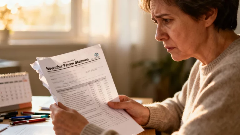 Pourquoi votre pension de retraite de novembre est-elle soudainement plus faible ? Voici ce qui explique la baisse