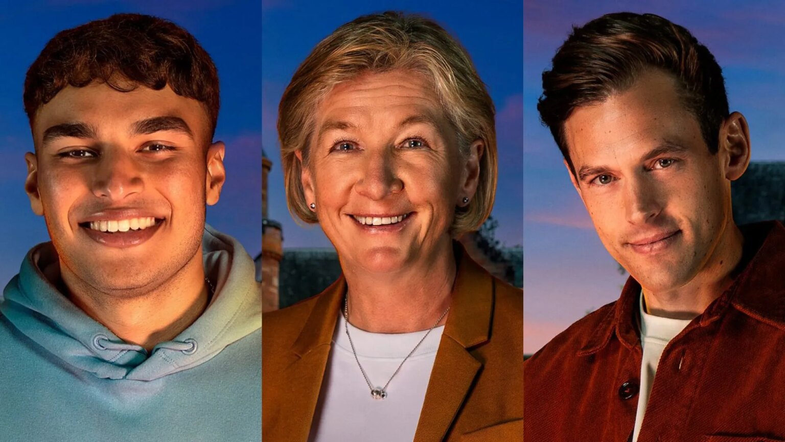 Les gens pensent que les acteurs de The Traitors sont tous liés – voici les théories Faraaz, Amanda, and Sam have all been included in