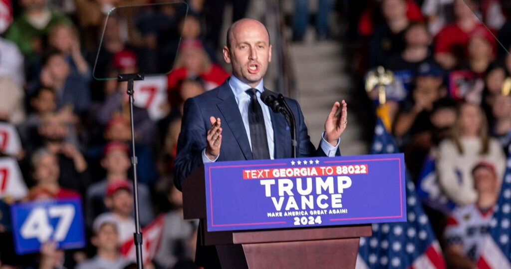 L'hypocrisie de Stephen Miller ne connaît pas de limites L'hypocrisie de Stephen Miller ne connaît pas de limites