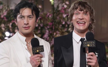 Les fans de Heated Rivalry se réjouissent d’Hudson Williams qualifiant Connor Storrie de « personne de soutien émotionnel »