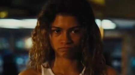 Zendaya in Euphoria season three.