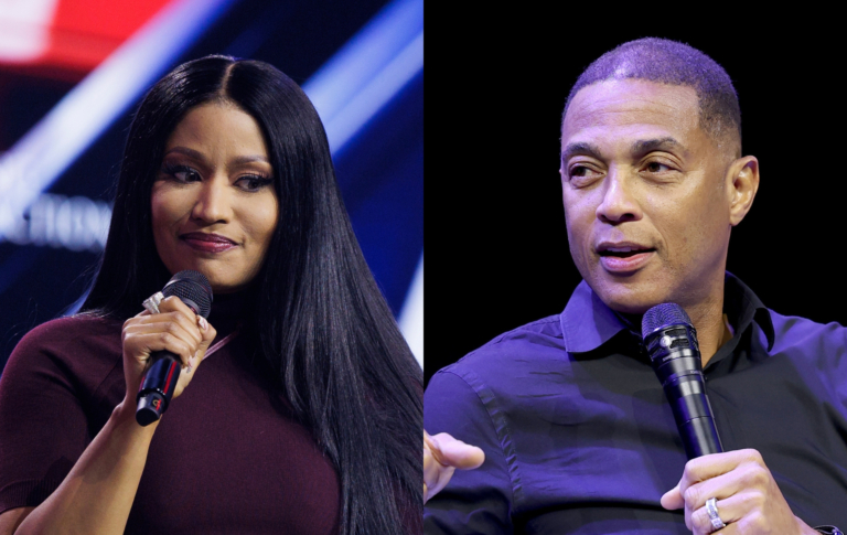 Nicki Minaj lance des insultes homophobes au journaliste gay Don Lemon après une manifestation de l'ICE Nicki Minaj and Don Lemon headshots