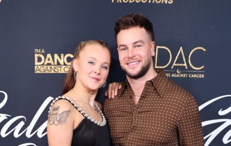 JoJo Siwa and Chris Hughes.