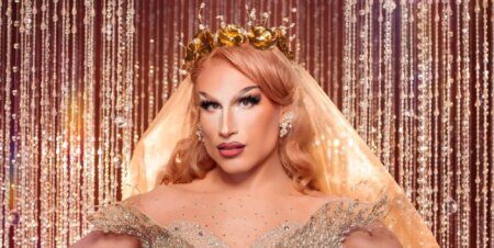 Drag Race star DD Fuego in her promotional image.