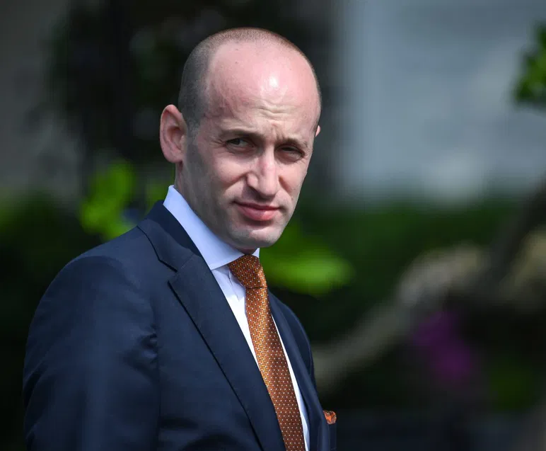 Stephen Miller, conseiller politique principal de la Maison Blanche, lors du Rouleau aux œufs de Pâques 2019 de la Maison Blanche