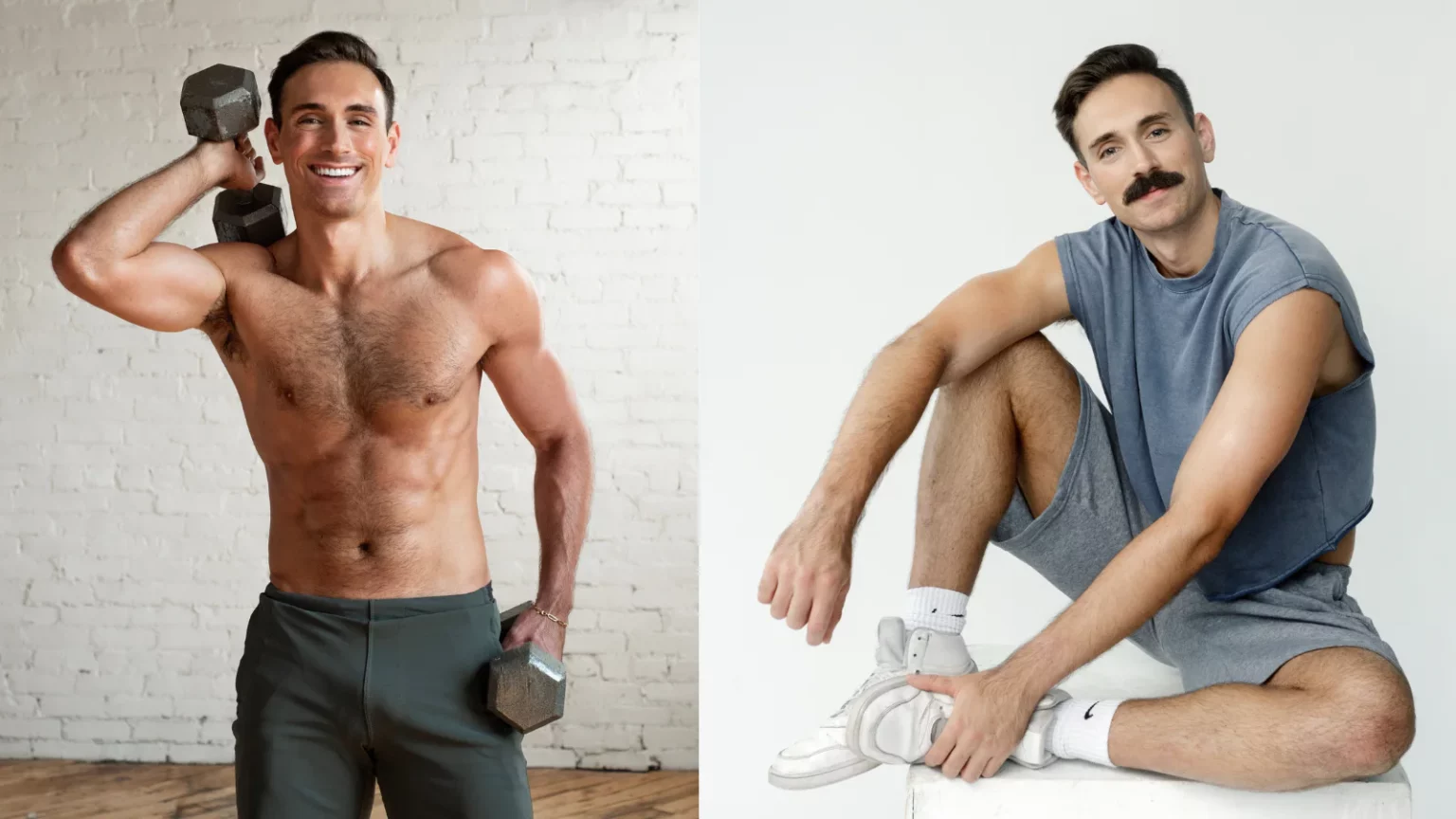 Nick Davis dit que les athlètes gays sont toujours absents de la scène et il essaie de changer cela sur les « Trainer Games » d'Amazon (exclusif) Logo