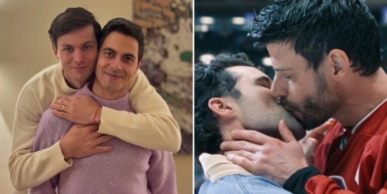 Le joueur de hockey bisexuel Nicolás Keenan dit que sa vie reflète une rivalité passionnée Nicolas Keenan described his life like Heated Rivalry